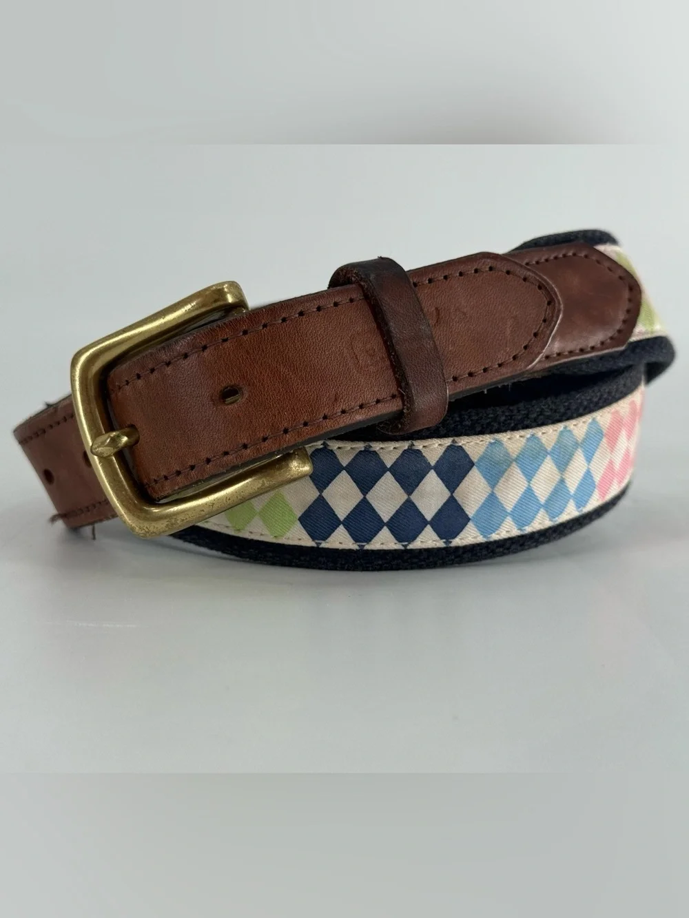 Vineyard Vines Kentucky Derby Vintage Belt‎ 34